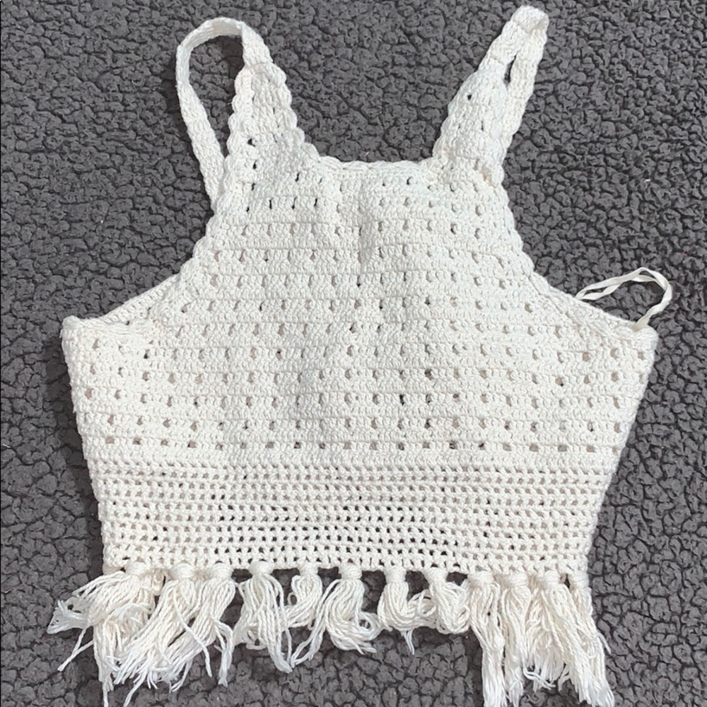 ZARA knit crop